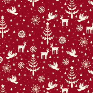 Stoffabrics Nordic Noel 4497-131 Stof om te Quilten
