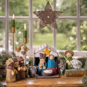 Sjaal met Verhaal Kerststal Origineel