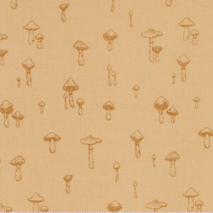 Moda Linn Warme Autumn Forest Sand 14126 12 Mushroom Mirage Stof om te Quilten