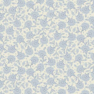 Benartex Whimsy Floral Blue 16388WB-52 Backing