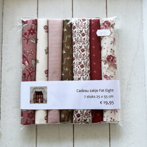 Cadeau zakje Fat Eight Pakket Rood roze bruin