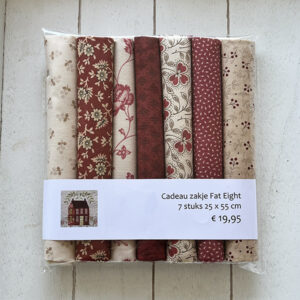 Cadeau zakje Fat Eight Pakket Klassiek Rood