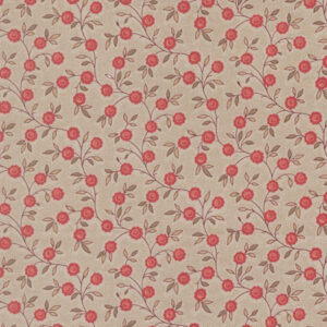 Moda French General Fleur De Paris Smoke 13995 14 Topiare Florals Vines