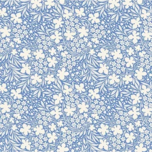 Tilda Something Blue Carol Blushbloom Blue 100668 Stof om te Quilten