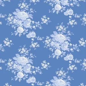 Tilda Something Blue Carol Cornflower 100674 Stof om te Quilten