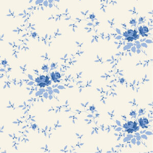 Tilda Something Blue Noel Blue 100661 Stof om te Quilten