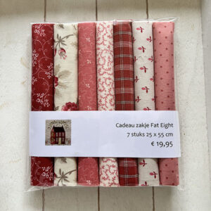 Cadeau zakje Fat Eight Pakket Klassiek Rood
