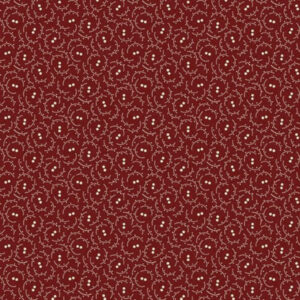 Marcus Fabrics Katie Solberg Pieceful Gathering Designs Making Waves R111713D Red Stof om te Quilten
