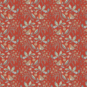 Riley Blake Designs Amanda & Ella Niederhauser Ambleside Burnt Orange C17110 Stof om te Quilten