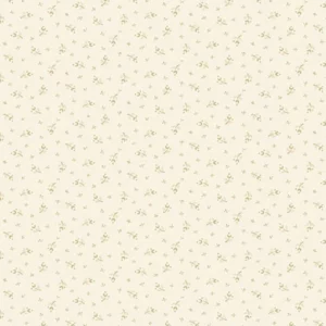 Andover Laundry Basket Quilts Edyta Sitar Snow Flurry Moonflower Cream 10313 L Patchworkstof