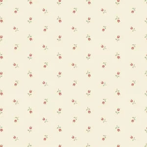 Andover Laundry Basket Quilts Edyta Sitar Snow Flurry Winter Heath Cream 10318 LE Patchworkstof