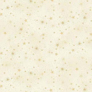 Makower Adorn Sparkle Cream 216 Q Stof om te Quilten
