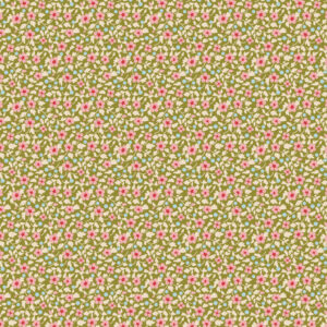 Tilda Creating Memories Spring and Easter Pastels 130121 Brie Green Stof om te Quilten