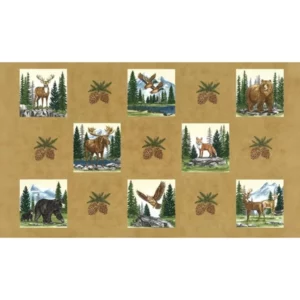 Moda Deb Strain Northwoods Lodge 56197 12 Fawn