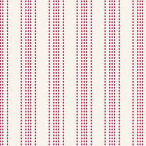 Tilda 110 Woven Tea Towel Basics Apple Stripe Red 160112 Stof om te Quilten