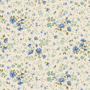 150012 Tilda 274 Ellie Blue/Teal 108 inch Backing