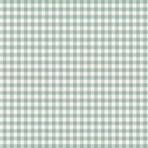 150017 Tilda 274 Gingham Duckegg 108 inch Backing