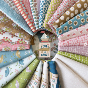 The Birdhouse Patchwork Designs Out & About Fat Eight Pakket